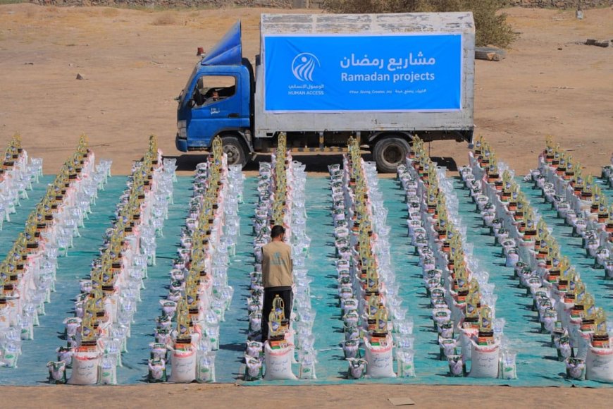 أكثر من 100 ألف مستفيد من مشاريع الخير الرمضانية خلال 20 يوماً نفذتها الوصول الإنساني