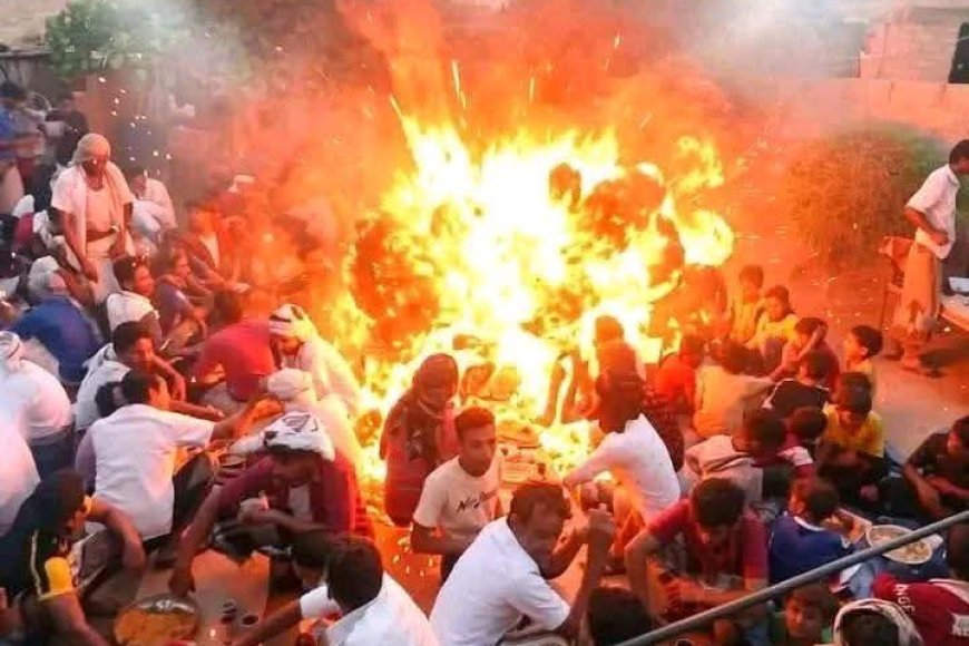 مجزرة (إفطار حجة) جاءت بعد رصد جوي متعمد.. وزارة حقوق الإنسان تكشف التفاصيل