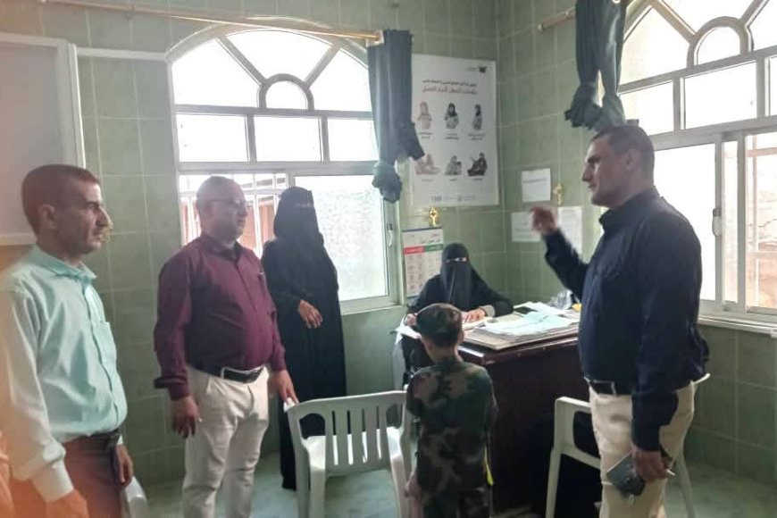 مدير فرع الصحة يتفقد سير العمل بمركز 14 أكتوبر الصحي، ويؤكد على الانضباط ورفع جودة الخدمات