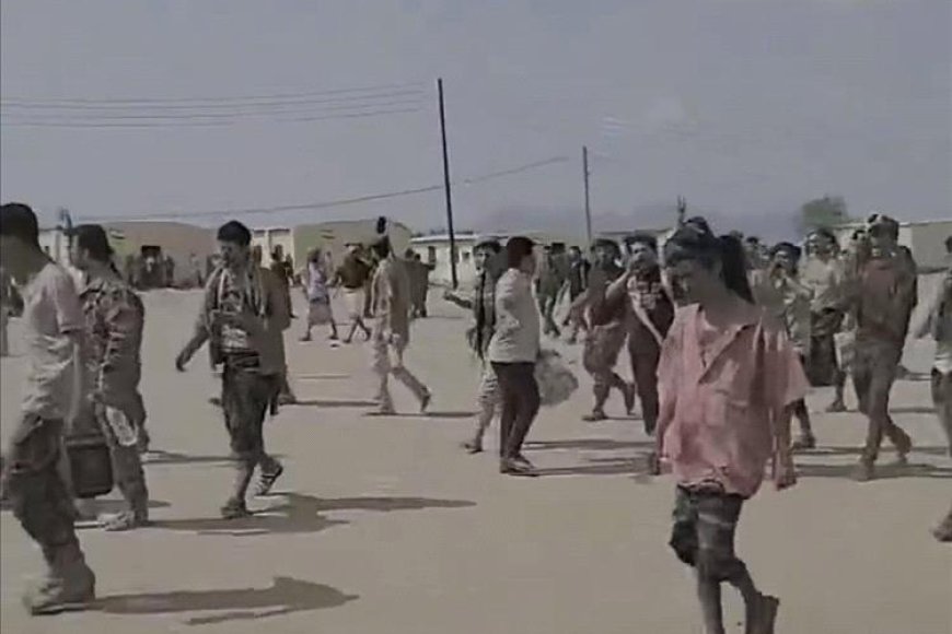 كشف المستور.. توضيح رسمي يكشف أسباب تظاهرة معسكر بير أحمد في عدن