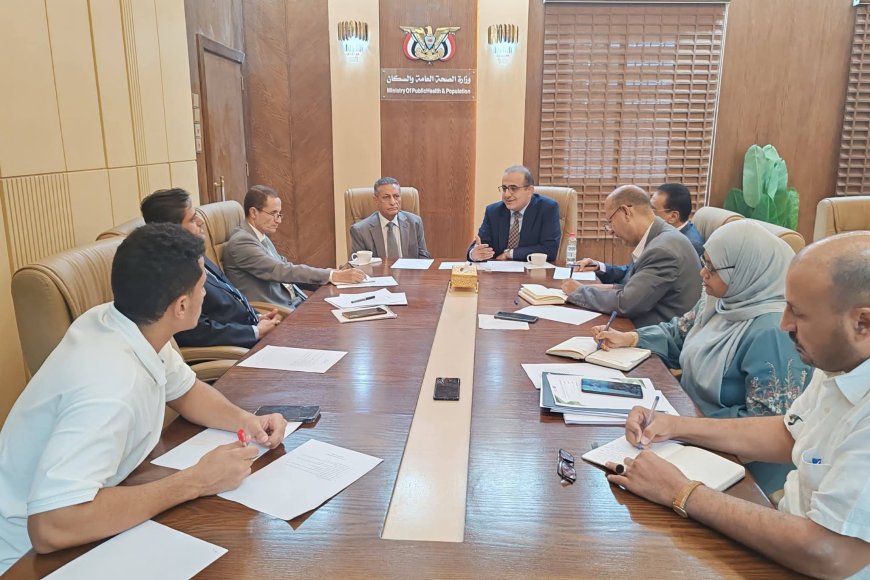 اجتماع تنسيقي مشترك بين وزارتي الصحة والتعليم العالي اجتماع تنسيقي مشترك بين وزارتي الصحة والتعليم العالي