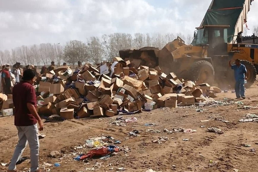 فيما تم اليوم إتلاف ( 8 ) أطنان من المواد غير الصالحة للاستهلاك..صحة البيئة بالمنصورة يواصل ضبط كميات من المواد الغذائية منتهية الصلاحية