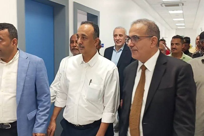 وزير الصحة يتفقد عدداً من مشاريع البنية التحتية الصحية في عدن ويؤكد أهميتها في تعزيز الخدمات الطبية
