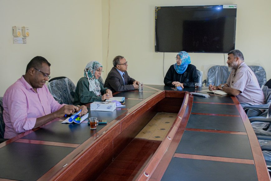 لبحث تعزيز الشراكة وتطوير جودة التعليم.. رئيس جامعة عدن يزور مجلس الاعتماد الأكاديمي 