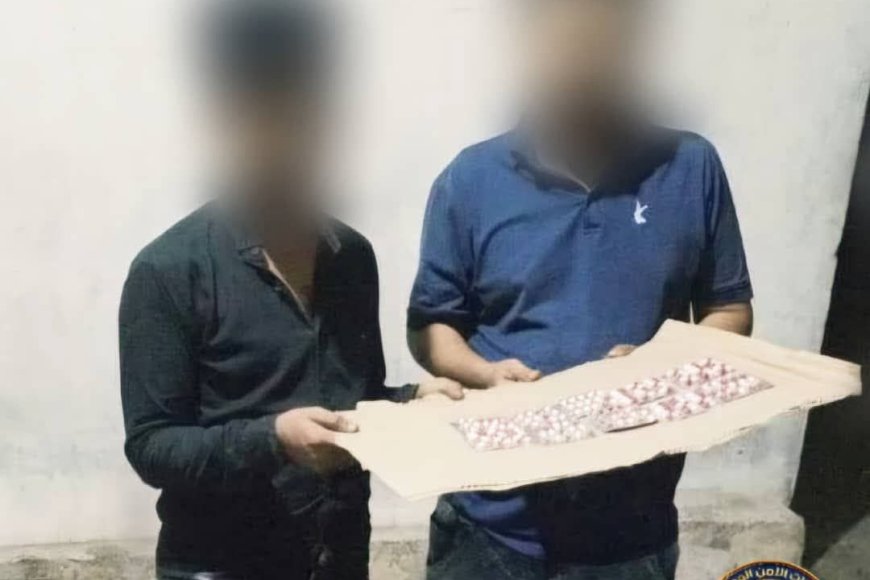 قوات الأمن الوطني بجعار تضبط اثنين من مروجي المخدرات بكمين محكم