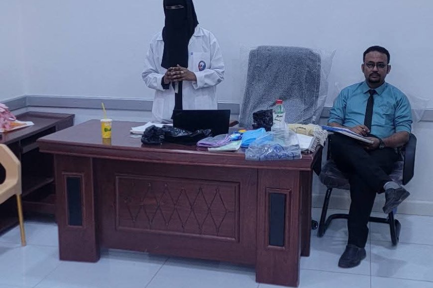 دائرة الخدمات الطبية تنظم محاضرة توعوية حول أساسيات ومبادئ النظافة في المستشفيات.