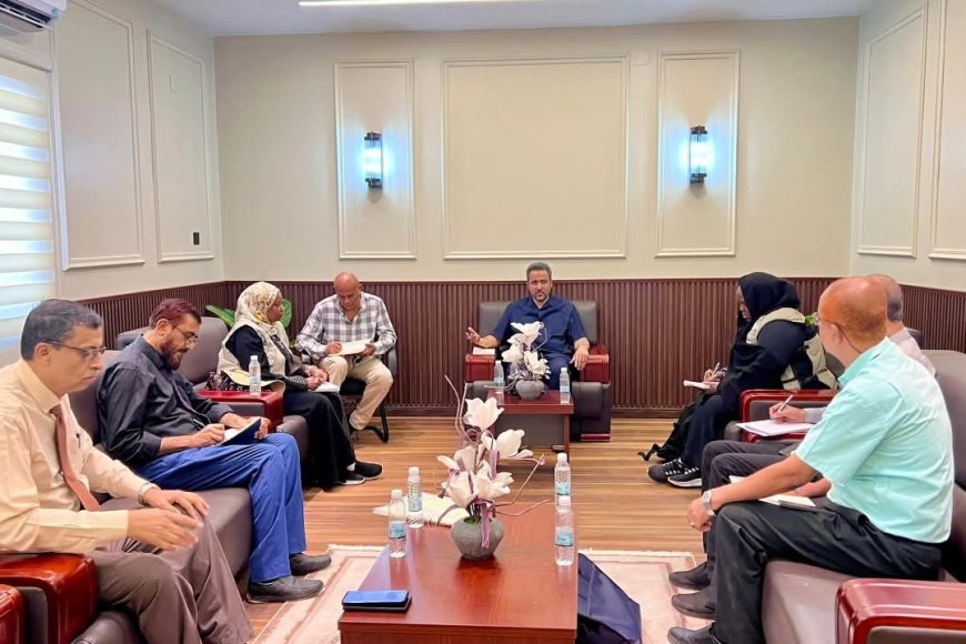 محافظ لحج يناقش مع وفد "أوتشا" توسيع التدخلات الإنسانية في المحافظة .. 