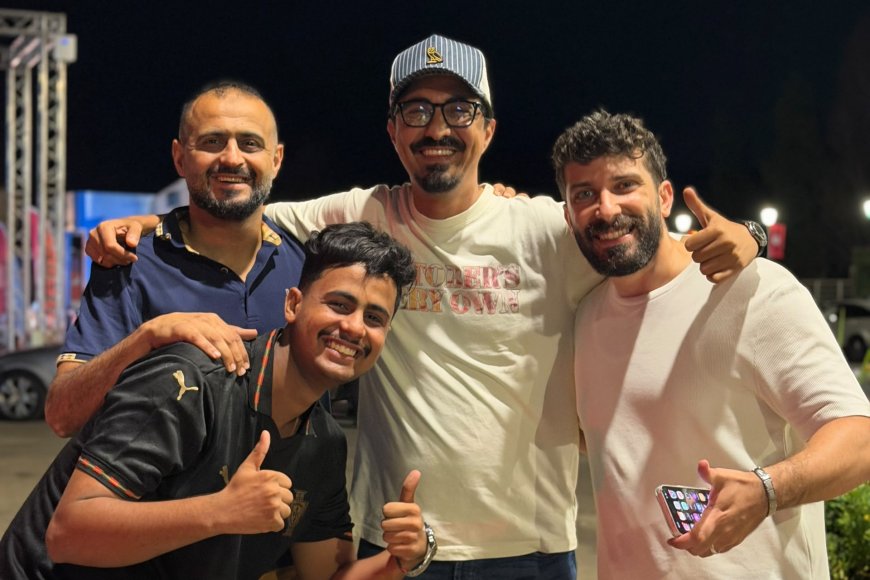 رئيس الاعلام الرياضي بساحل حضرموت يبارك نجاحات الشهير عمر معنوز خلال زيارته لرحلة التحدي والإثارة  للبنان الشقيق 