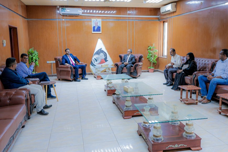 جامعة عدن و"كاك بنك" يبحثان تعزيز الشراكة في التدريب وتنمية المهارات