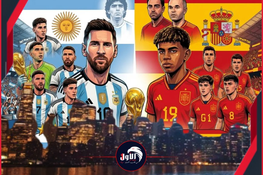 عاجل.. إسبانيا تصعق الأرجنتين وتتوج بلقب كأس العالم 2026 عاجل.. إسبانيا تصعق الأرجنتين وتتوج بلقب كأس العالم 2026