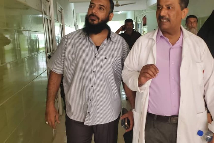 مدير عام التواهي يتفقد المجمع الصحي القلوعة ويوجه بتعزيز الخدمات الصحية وتلبية الاحتياجات وفق الإمكانيات