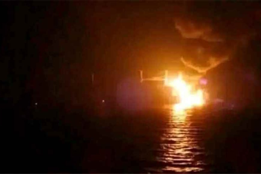 عاجل بالصور.. انفجارات عنيفة في مدينة وميناء الحديدة 