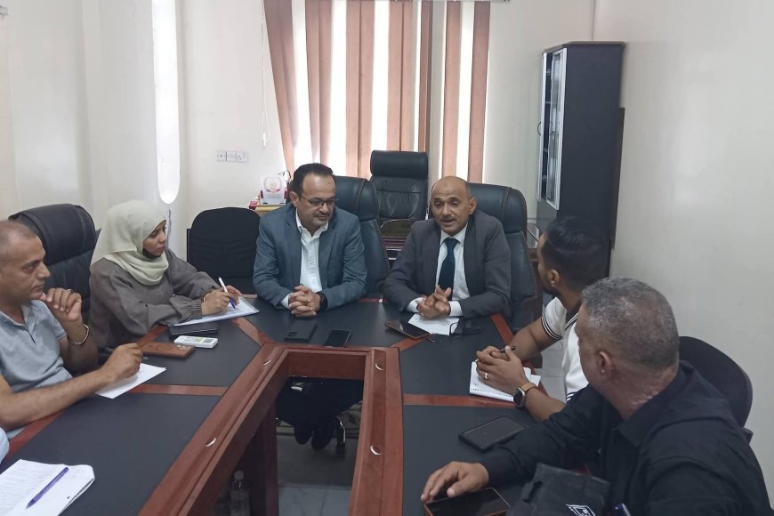 مدير عام مكتب الصحة بتعز يستقبل مدير المركز الوطني للتثقيف والإعلام الصحي مدير عام مكتب الصحة بتعز يستقبل مدير المركز الوطني للتثقيف والإعلام الصحي