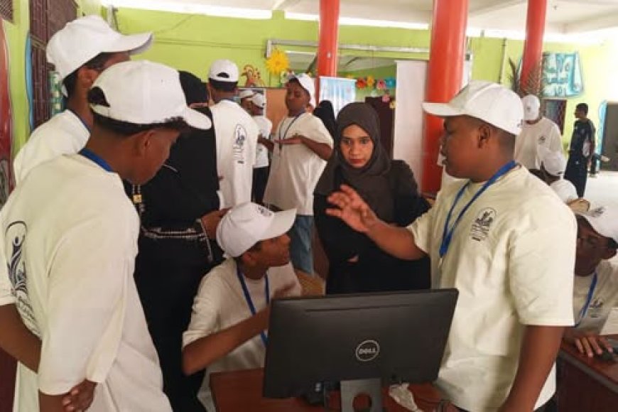 معرض المهارات الإبداعية ضمن فعاليات المخيم الصيفي مهارات المستقبل لطلاب الثانوية العامة على مستوى مديرية المكلا في نسخته الرابعة* معرض المهارات الإبداعية ضمن فعاليات المخيم الصيفي مهارات المستقبل لطلاب الثانوية العامة على مستوى مديرية المكلا في نسخته الرابعة*