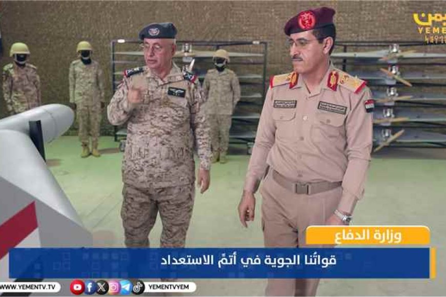 تحول عسكري لافت.. الحكومة الشرعية بثّ لقطات حصرية لطائرات مسيرة استعدادًا لمعركة (تحرير صنعاء)