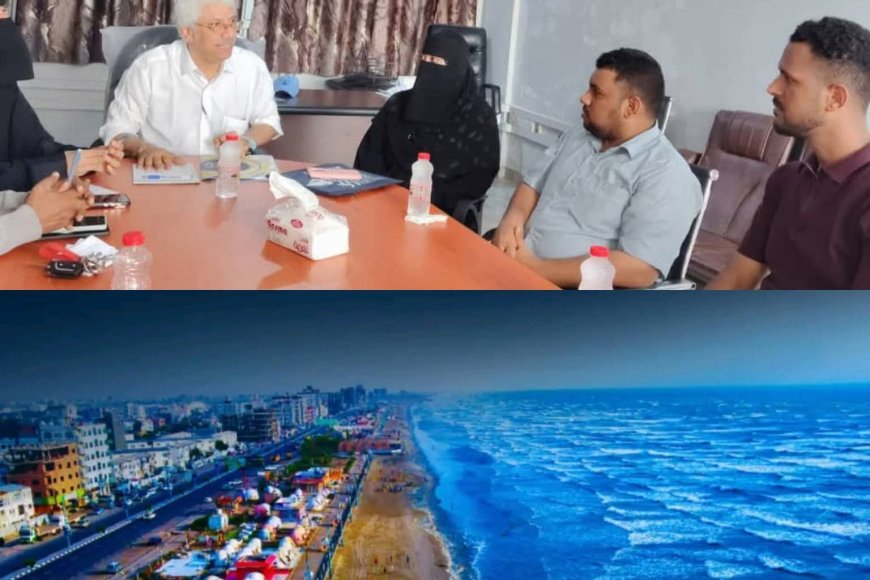 كورنيش ساحل أبين على طريق النهضة.. تحرك جديد لإحياء واجهة عدن البحرية