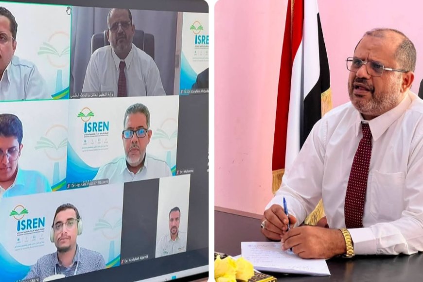 التويجي يبحث مع قيادة الشبكة الدولية للبحث والتعلم المستدام (ISREN) آفاق الشراكة الأكاديمية وتطوير القدرات البحثية التويجي يبحث مع قيادة الشبكة الدولية للبحث والتعلم المستدام (ISREN) آفاق الشراكة الأكاديمية وتطوير القدرات البحثية