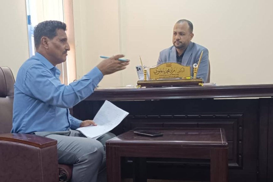 الوكيل باعلوي يبحث تعزيز التنسيق مع المنظمات الدولية والمجتمع المدني لدعم الأولويات التنموية بحضرموت