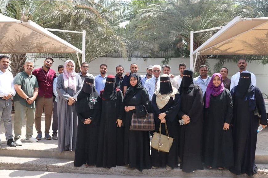 إدارة التدريب في الخطوط الجوية اليمنية تبدأ تنفيذ برنامجها التدريبي في اللغة الإنجليزية لموظفيها بمعهد اميديست بعدن