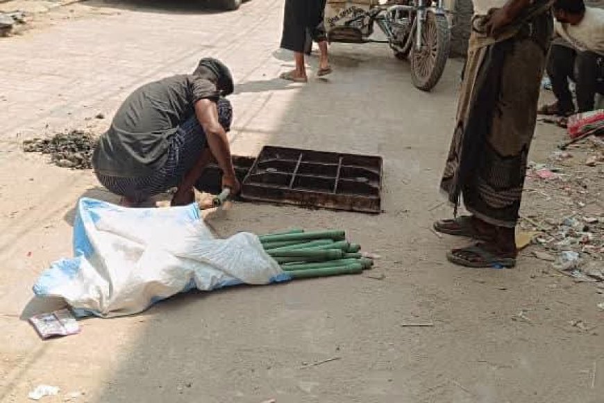 جهود مكثفة لتحسين الخدمات.. السلطة المحلية بالتواهي تواصل استهداف بؤر انسداد الصرف الصحي في عدة أحياء