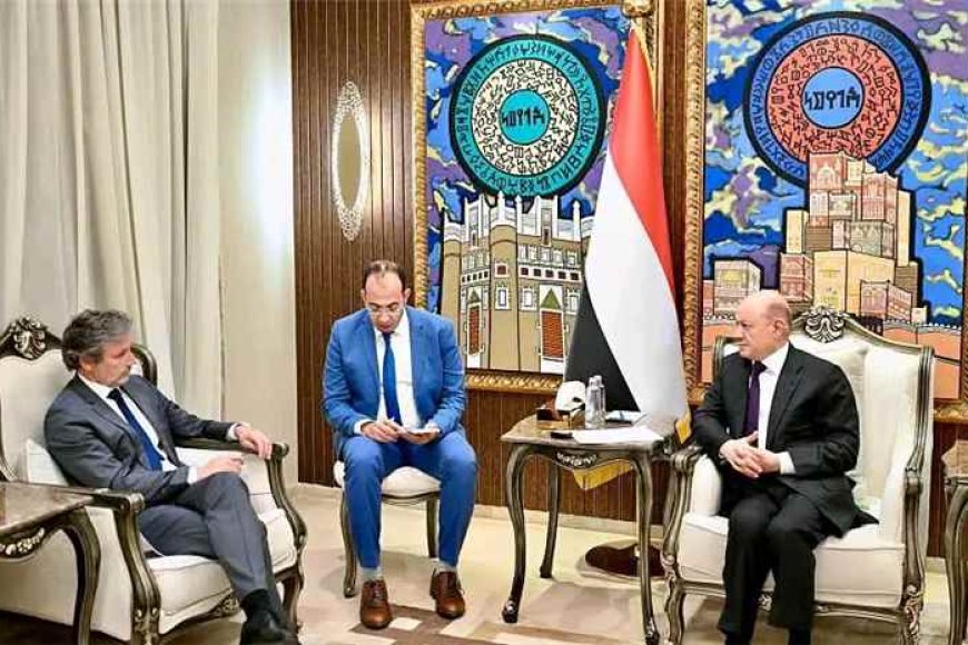 الرئيس العليمي: سنستعيد الدولة والحوثي لن يحتكر قرار الحرب والسلم