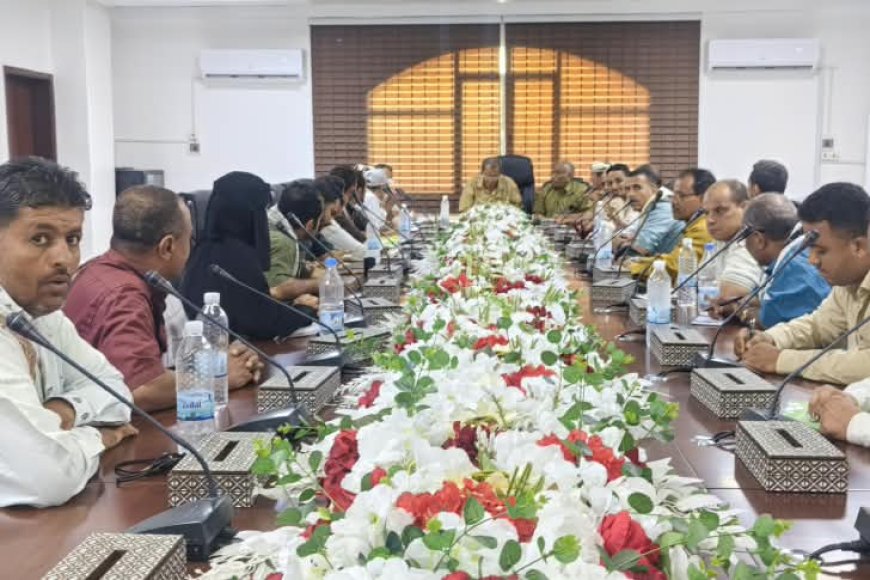 بتوجيهات المحافظ الحالمي.. الوكيل سلام يرأس فتح مظاريف أربعة مشاريع بدعم من السلطة المحلية