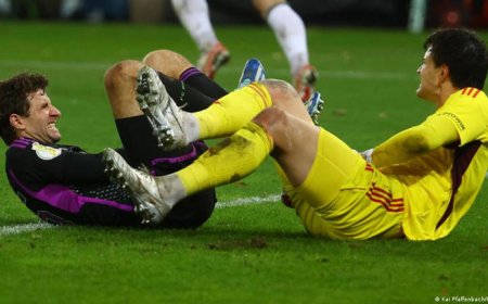 فريق درجة ثالثة يطيح ببايرن ميونيخ من كأس ألمانيا بثنائية مثيرة