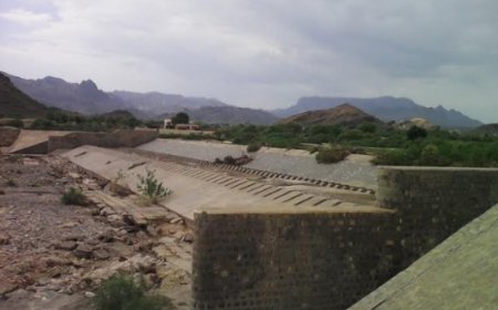 سد سبأ.. شريان مياه لحج على مدار خمسين عاما يعاني الإهمال