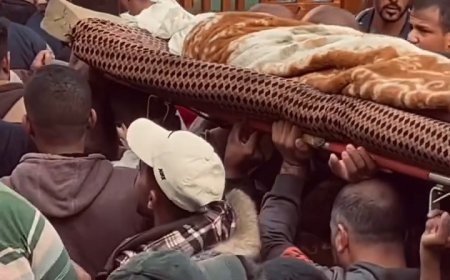 شاهد | "بدي أموت بحضن أبويا"...  طفلة استشهد والدها في غارات الاحتلال الإسرائيلي