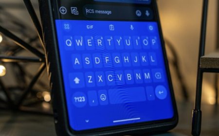 Gboard يتحول إلى لوحة المفاتيح العائمة مع الوضع الأفقي
