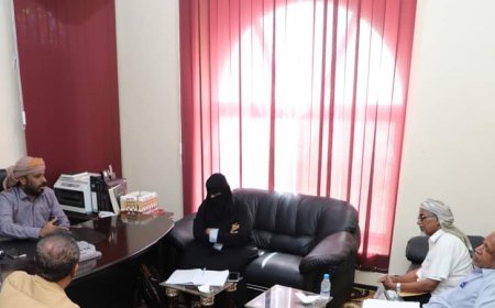 رئيس مؤتمر حضرموت الجامع يطلع على الترتيبات لندوة الكهرباء