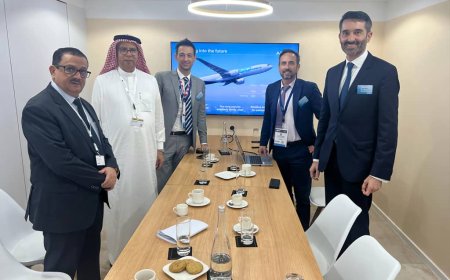 رئيس مجلس الإدارة يزور شركة ايرباص في دبي لبحث الاتفاقيات المعلقة