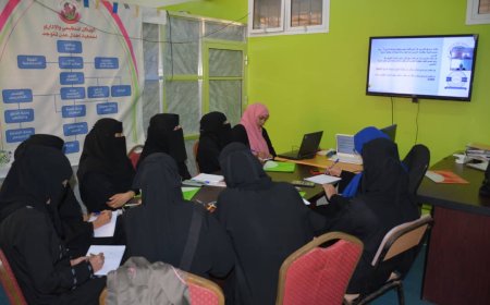 جمعية أطفال عدن للتوحد تنظم دورة في مجال " البورد الامريكي" ABA