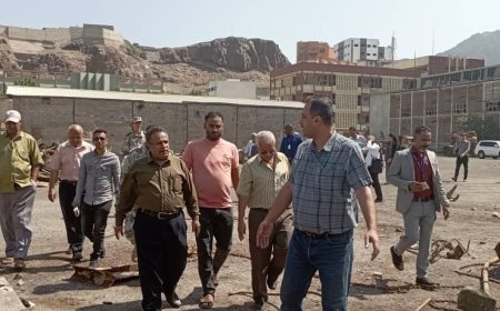 رئيس هيئة مصائد خليج عدن ووفد الصندوق الدولي للتنمية الزراعية "الإيفاد" يتفقدون ميناء الاصطياد السمكي بعدن