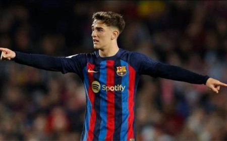   ماذا أعلن برشلونة بشأن لاعبه « جافي»؟