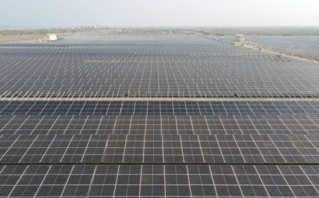 بدء التشغيل التجريبي لمحطة الطاقة الشمسية في المخا