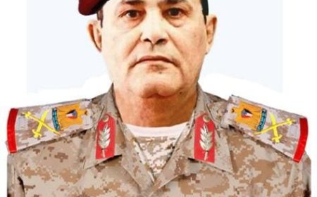 وصول جثمان اللواء عبدالله أحمد النسري الحالمي إلى أرض الوطن