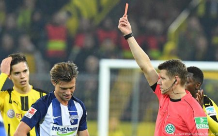 ثورة في كرة القدم ؟ بطاقة برتقالية وطرد مؤقت!