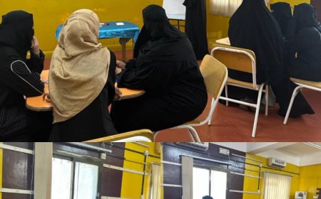 مؤسسة الحياة لذوي الاحتياجات الخاصة تقيم الدورة التنشيطية في تهيئة البيئة التعليمية للمعلمات والمربيات بعدن
