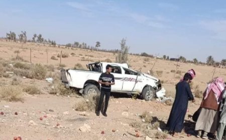 وفاة ثلاثة يمنيين بينهم طفلة في حادث مروري بالسعودية