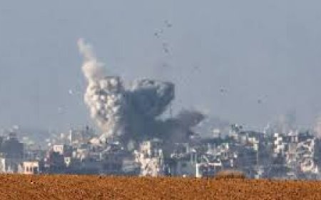 قصف عنيف على غزة واسرا.ئيل تمنع المساعدات الطبية