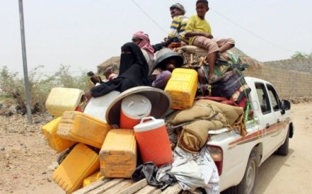 رقم صادم لعمليات النزوح في اليمن  خلال العام الجاري