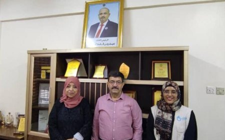 لقاء يناقش أوجه التعاون المشترك بين صندوق رعاية المعاقين ومنظمة الهانديكاب في عدن