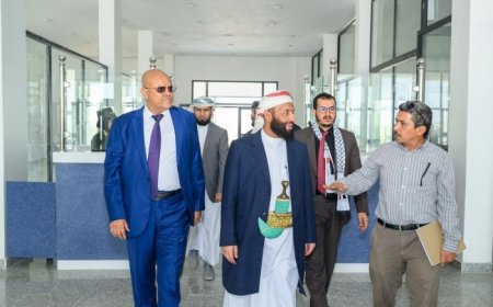 وزير الأوقاف أثناء زيارته لمطار المخاء الدولي: نتطلع أن يكون محطة جديدة أمام حركة نقل الحجاج والمعتمرين