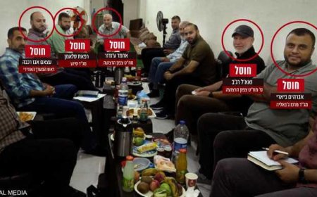 ما سر نشراسرا.ئيل صورة لقادة من حماس ؟!