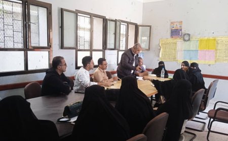 قيادة اتحاد الحرفيين الجنوبيين محافظة لحج يلتقي ممثلي الجمعيات والمؤسسات بمديرية ردفان