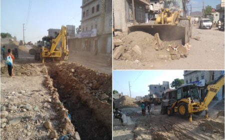 لحج.. تدشين المرحلة الثانية من مشروع رصف الشارع العام بمدينة المسيمير بتمويل من السلطة المحلية بالمديرية