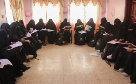 مكتب الصحة في بروم ميفع ينفذ الدورة التدريبية التنشيطية للعاملات الصحيات المجتمعيات