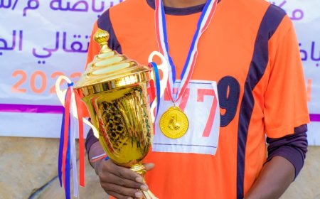 شحتوت يحقق المركز الأول وشاجرة ثانياً وبوزيد ثالثاً في بطولة سباق أختراق الضاحية بشبوة