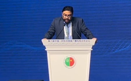 بلادنا تشارك في أعمال الملتقى السادس للتعاون الإذاعي والتلفزيوني الصيني العربي